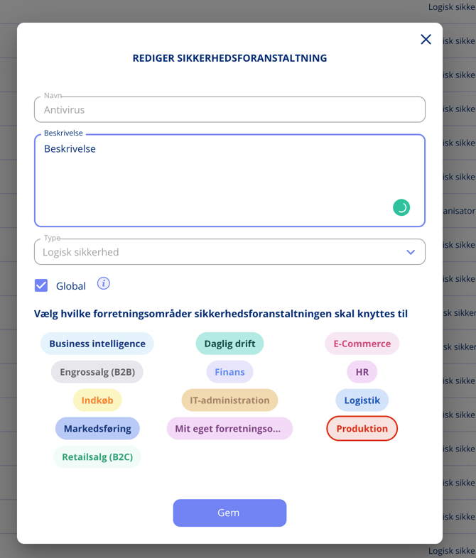 opdatersikkerhedsforanstaltning