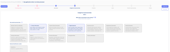 7personaldatacategories