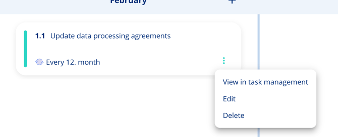 Activity-menu