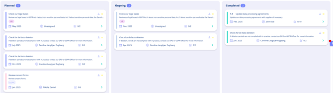 task management board